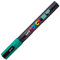 Uni-Ball marqueur peinture PC-3M, vert émeraude