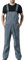 Walls Herren Big Smith Stripe Bib Overalls, Hickory-Streifen, 38W / 34L