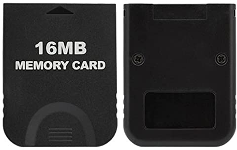 GTMax Black 16MB Memory Card for Ninendo Wii / GameCube