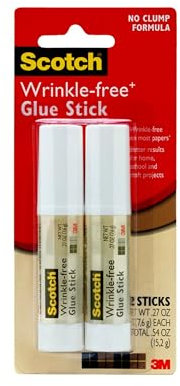 Scotch Wrinkle-Free Glue Sticks 2/Pkg.27oz