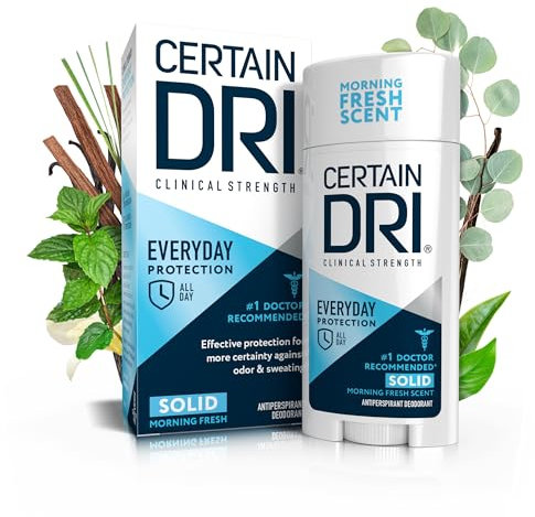 Certain Dri Anti-Transpirant Deodorant - Stark im Alltag - klinisch - Ganztägiger Schutz vor Geruch und Schwitzen - langanhaltend - 74 g