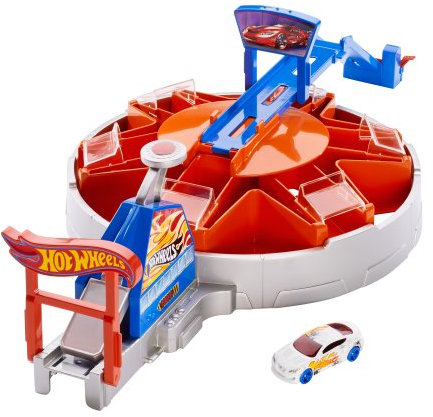 Hot Wheels Launching Garage Playset by Hot Wheels