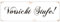 Interluxe METALLSCHILD Shabby Blechschild VORSICHT STUFE Warnschild Treppe Türschild Schild Hinweisschild