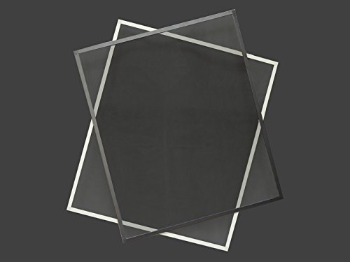 Pollenschutzgitter Fliegengitter Gewebe Pollenschutz Fenster 120 x 100 cm weiß mit Alu Rahmen System Easy 11 x 25 mm … (weiß)