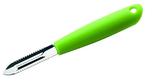 IBILI PELAPATATAS/ESCAMADOR Clasic 24 P DP, Stainless Steel, Verde, 19 x 2 x 2 cm