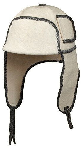 Cappello da sauna Ushanka in feltro per sauna