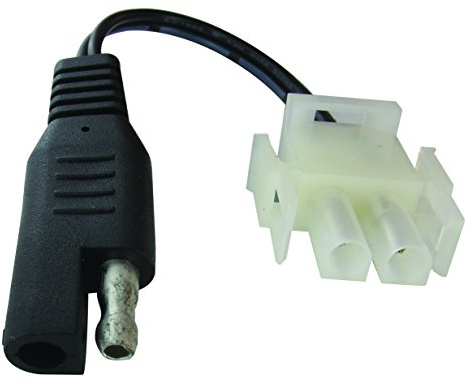 GREENSTAR - Spezifischer Anschluss SAE/MOLEX für Ladegerät von XTEXL900 und selbsttragenden Akkus von Castelgarden – einfache und sichere Installation