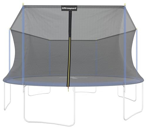 Ultrasport Uni-Jump Trampolin Sicherheitsnetz, Schwarz, 460 cm