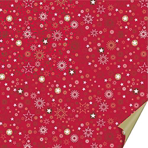 Heyda 204875557 Heyda 204875557 Faltblätter (Curlie & Stardust) 15 x 15 cm, Stardust rot Stardust rot