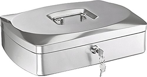 Alco Geldkassette 8430-36 silber