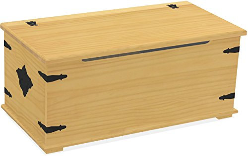 Truhe Eiche hell Rio Classico Aufbewahrung Holz Pinie Massivholz Echtholz Farbe wählbar Brasilmöbel