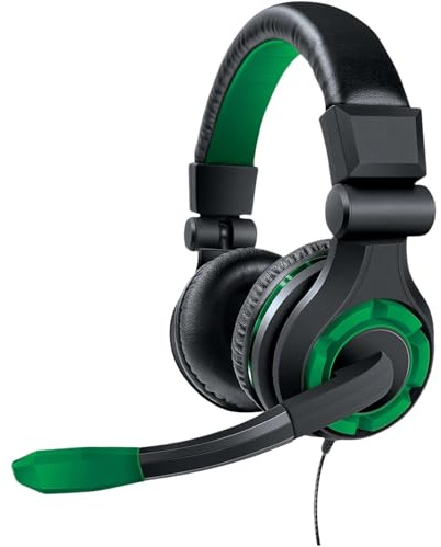 dreamGEAR: GRX-340 Advanced, Wired Stereo Gaming Headset for XBOX One Includes Inline Dual Volume Control For Chat and Game Sounds. Also works with PS4, and other systems