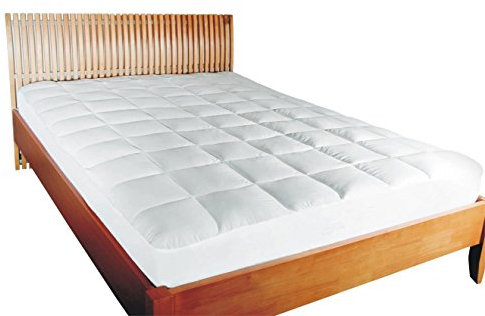 Mesana Premium Matratzenschoner Größe: 70x140 cm, Unterbett und Matratzenauflage auch für Ihr Boxspring-Bett und Wasserbett cm, weiß aus Soft Touch Topper Microfaser
