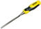 STANLEY 0-16-870 Scalpello per Legno Dynagrip, Giallo/Nero, 6MM
