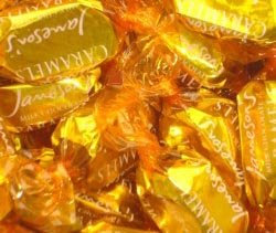 Jamesons Chocolate Caramels (Merry Maids) 500 Gram Bag (1/2 Kilo)