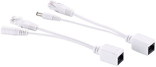 7links Poe Adapter: Adapter zur Stromversorgung von IP-Kameras per Netzwerkkabel (Poe Splitter, Überwachungskamera Netzwerkkabel, Power Over Ethernet)