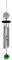 Woodstock Chimes Klangspiel, silber, 48x6x6 cm, WFTE