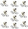 Honbay 10Pcs 1/4 Mono Jack Socket Stratocaster Replacement for Bass Electric Guitar