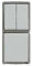 Siemens Serienschalter Delta Fläche Grau 5TA4815 - Schuko-Steckdose