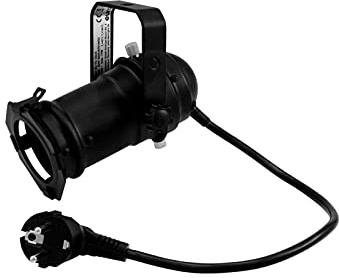 Eurolite PAR-16 Spot GU-10 Halogen-PAR-Scheinwerfer Schwarz