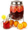 Barrel Beverage Dispenser with Stand 5ltr | bar@drinkstuff Drinks Dispenser, Barrel Drinks Dispenser, Glass Drinks Dispenser, Mason Jar Drinks Dispenser