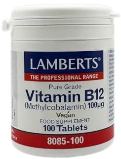 Lamberts Vitamin B12 100mcg 100 Tablets