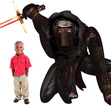 Anagram Alu-Luftballon Star Wars VII - Kylo Ren XXL Dekoration mehrfahrbig 177 x 104 cm