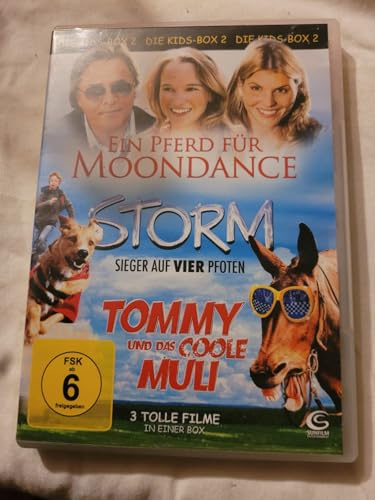 Die Kids-Box 2: Ein Pferd für Moondance, Storm - Sieger auf vier Pfoten, Tommy und das coole Muli [3 DVDs]