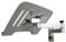 Drall Staffa per Montaggio a Parete per Laptop Argento con Vassoio per Adattatore per Notebook Bianco Modello: L52S-IP3W
