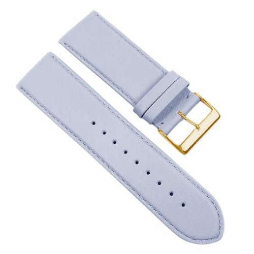 Herzog Beach Uhrenarmband Kalbsleder Flieder 21701G, Stegbreite:18mm