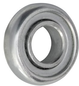 jarolift Mini Kugellager 28 mm mit Bund (12 mm Innendurchmesser) - 5er Set