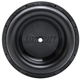 Earthquake Sound SLAPS-M10 Passiver Heizkörper für Heim- oder Auto-Subwoofer 25,4 cm Black