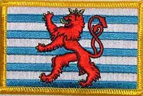 U24 Aufnäher Luxemburg Handelsflagge Aufbügler Patch