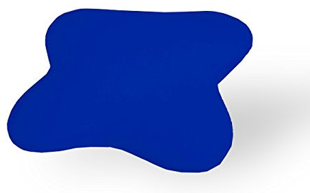 Dukal | Ersatzbezug für Ombracio/All Around Schlafkissen von Tempur | aus hochwertigem DOPPEL-Jersey | 100% Baumwolle | Farbe: royal