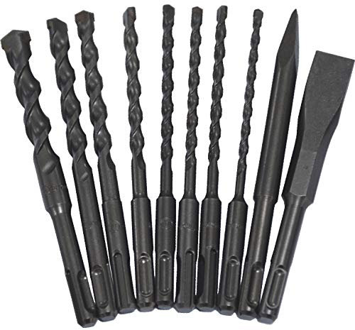 MAKITA D-44971 10 Piece SDS Drill & Chisel Set