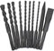 MAKITA D-44971 - Set di 10 punte per trapano e scalpello SDS