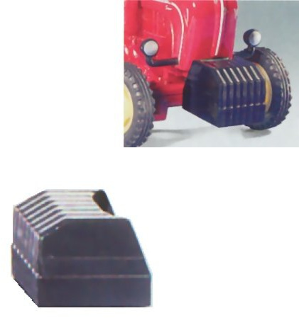 Siku Farmer Classic 7067 Frontgewicht 5 Stck. 1:32