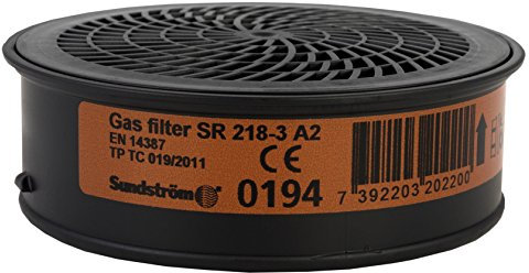 Sundström Gasfilter A2, Mittel, Aktivkohle