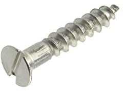 20 Stk. DIN 97 A2 3,0X30 Holzschraube Senkkopf Schlitz EDELSTAHL A2 V2A