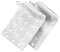 Möve Waschhandschuh 2er-Pack Quadretti Walk-Frottier weiß Größe 15x20 cm