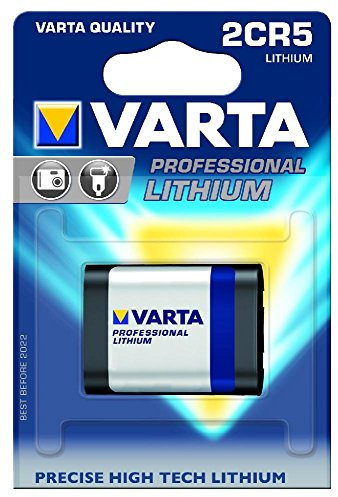 BBMBD Professional Lithium Batterien - 2CR5, 6 V Typ/Spannung 2CR5, 6 V Kapazität 1600 mAh Inhalt 1 Stück