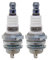 Oregon (2 Pack) 77–309–1-2pk Zündkerze ersetzt Bosch WS7 F Champion CJ8Y NGK BPM6 A