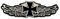Catch the Patch Chopper Kreuz Biker - (Größe: 12,2 x 3,9 cm) – Stickpatch – Ideal für Kutte, Rockerjacke, Jeansweste, Kleidung & Accessoires – Robuster Patch für Erwachsene