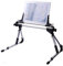 Aussel Portatile Universale Tablet Telaio Supporto Pieghevole Regolabile per Tablet iPad 1 2 3 4 5 aria Iphone6/6 Plus Samsung Galaxy Tab, Lazy Accanto Letto, Camera da letto, Cucina, Ufficio