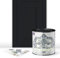 ALL-IN-ONE Paint, Durable cabinet and furniture paint. Built in primer and top coat, no sanding needed. Includes our 30 featured color card - Iron Gate, Quart