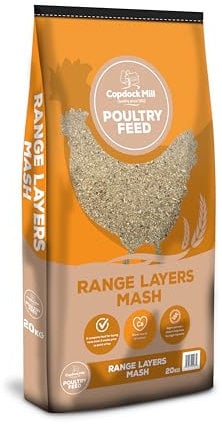 Copdock Mill Range Layers – Nourriture pour Poules pondeuses et volailles – 20 kg – Nourriture Riche en protéines, idéale pour Les Poules et Les Poules
