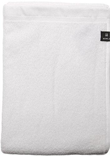 Himla Gästehandtuch Lina mit Aufhänger - 30x50 cm - Farbe: Weiss - weiches Leinenfrottée - 70% Baumwolle, 30% Leinen - Oeko-TEX 100-550g/m2 - div. Farben & Größen