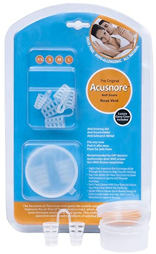 Acusnore Anti Snore Nose Vent (Full Pack)