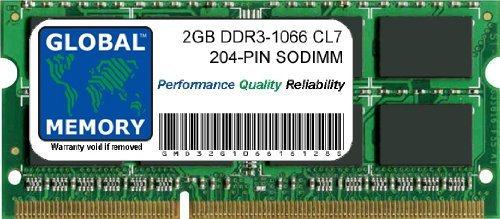 Arch Memory 2 GB DDR3 1066 MHz PC3–8500 204-PIN SODIMM ARBEITSSPEICHER FÜR MacBook (Ende 2008 – Mitte/Ende 2009 – Mitte 2010) & MacBook Pro (Ende 2008 – Anfang/Mitte/Ende 2009 – Mitte 2010)