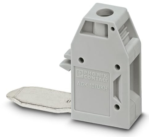 Phoenix Contact AGK 10-UKH 50 Pick-off Terminal Block für DIN-Hutschiene, Packung a 10 Stück